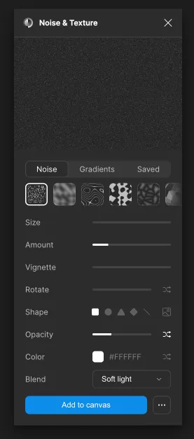 Noise plugin