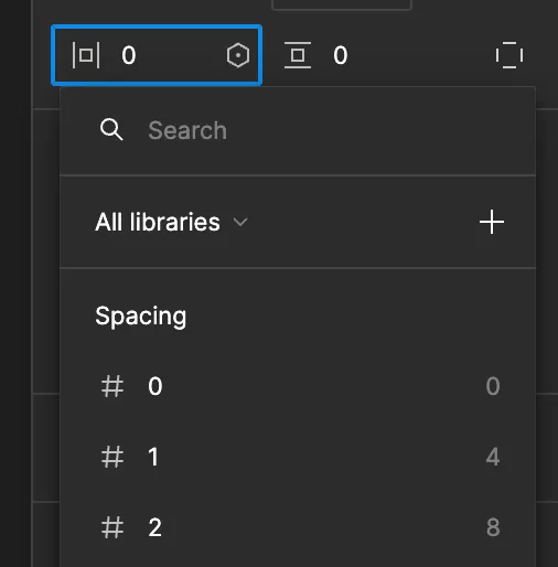 Padding variables